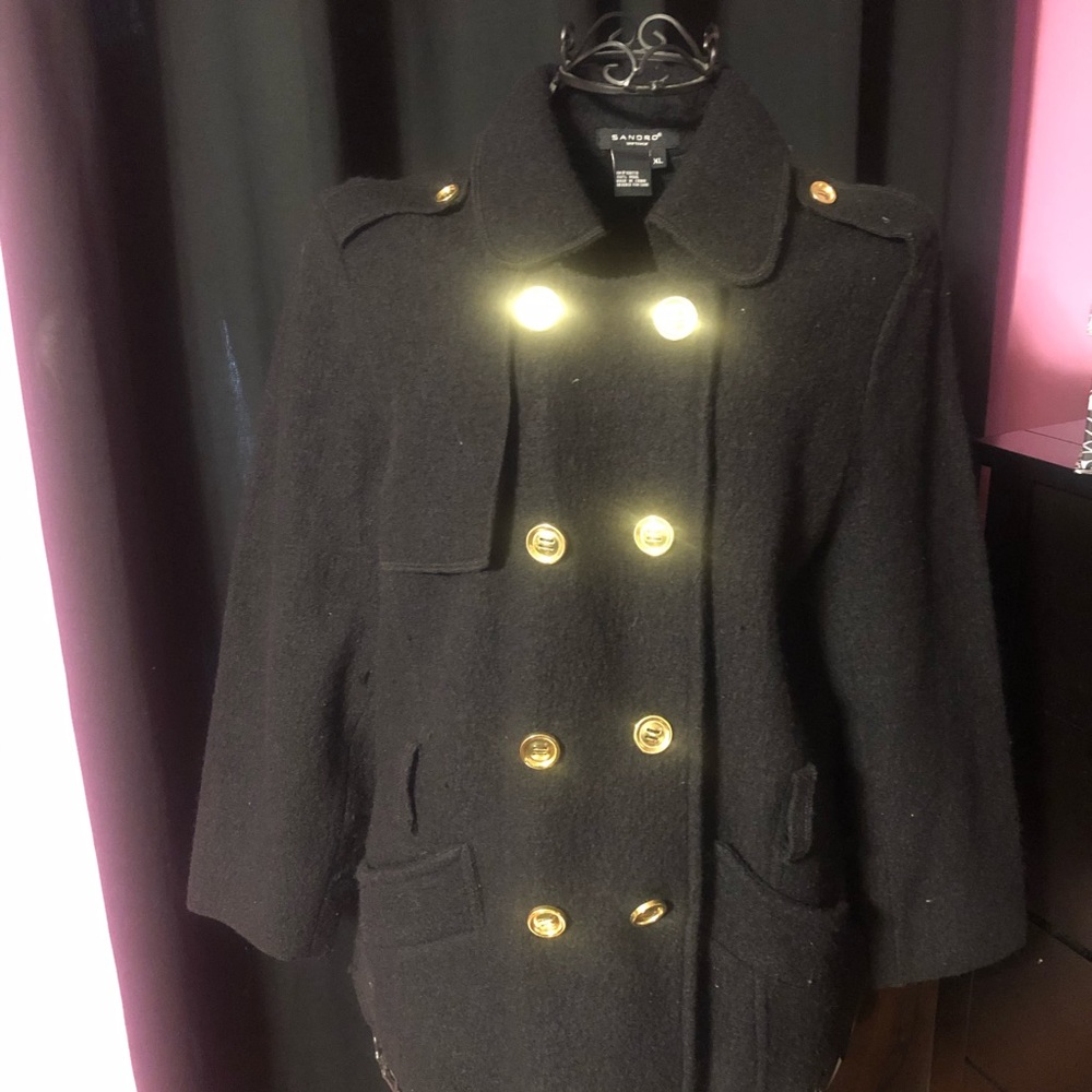 Wool coat / no belt